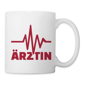 Ärztin - Tasse - Weiß - Rechts