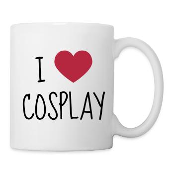 Cosplay / Cosplayer / Manga / Geek - Tasse - Weiß - Rechts