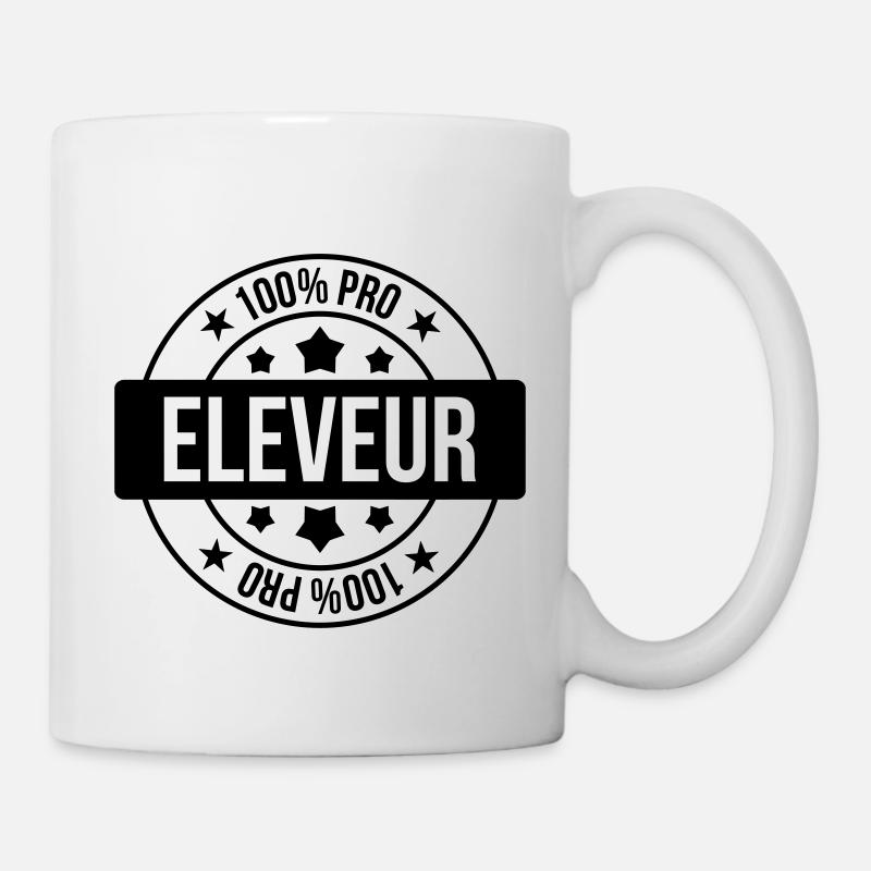 Eleveur / Eleveuse / Animal / éleveur / Chien - Mug blanc - blanc