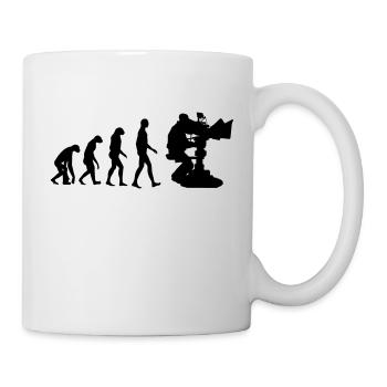Cameraman / Camera / Kameramann / Kamera - Mug - white - Right
