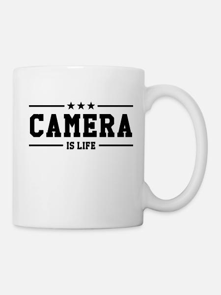 Cameraman / Camera / Kameramann / Kamera - Tasse - Weiß