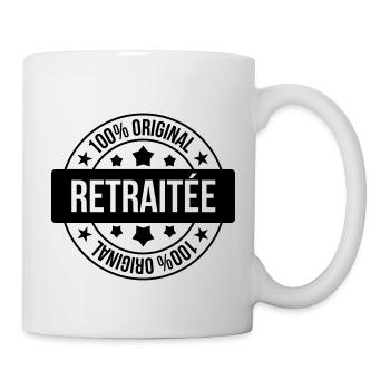 Retirement Pensioner Ruhestand Rentner Retraite - Mug - white - Right