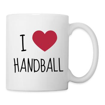 Handball Handballer Handballeur Sport Winner - Mug - white - Right
