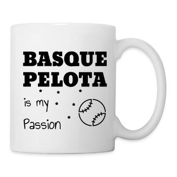Pelote Basque Euskal Pilota Baskische Pelota - Mug - white - Right