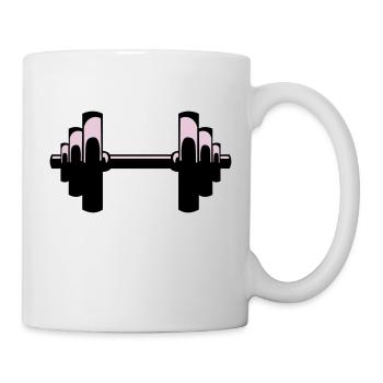 Dumbbell - Mug - white - Right