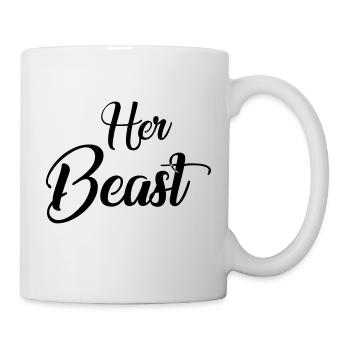 Her beauty - Mug - white - Right