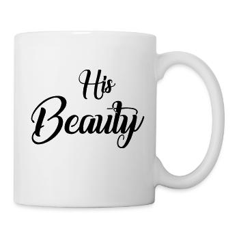 His beauty - Mug - white - Right