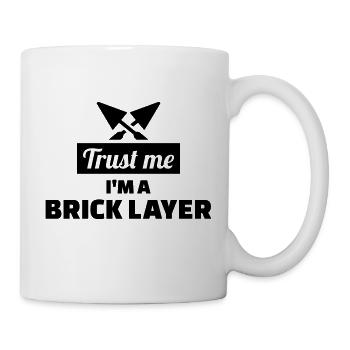 Brick layer - Mug - white - Right