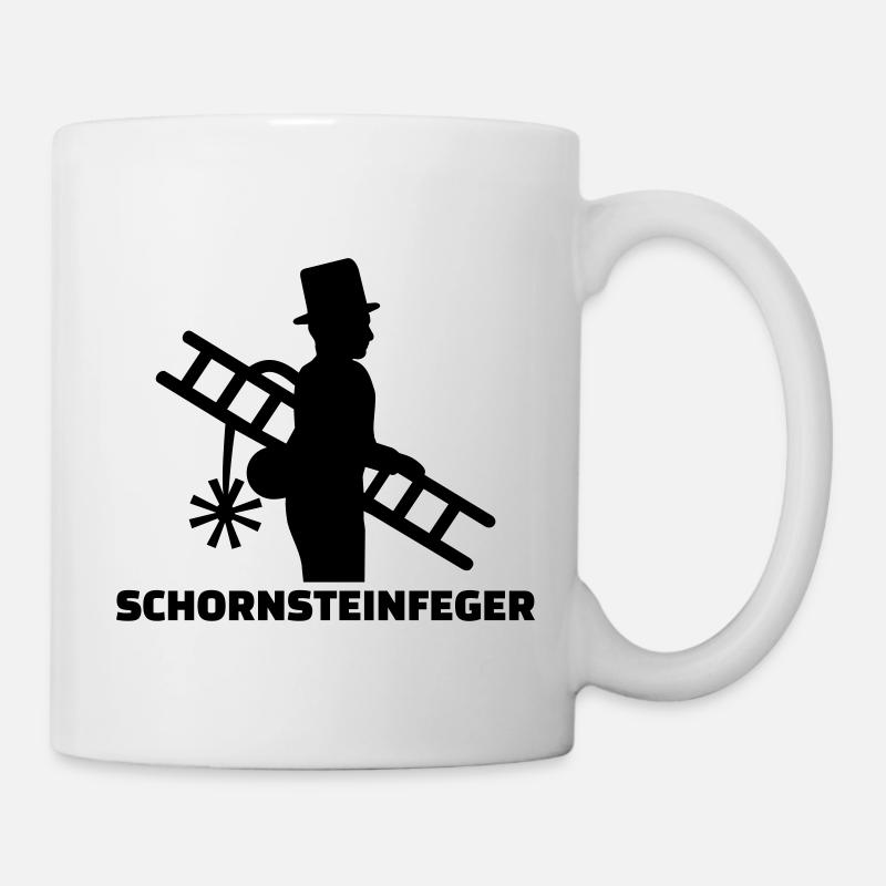 Schornsteinfeger - Tasse - Weiß