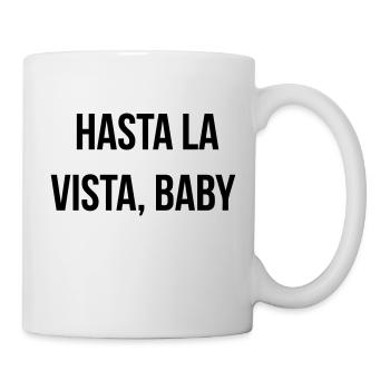 Cinema Humor Film Funny Terminator Action ssssssss - Mug - white - Right