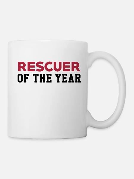 Erste Hilfe / Retter / Retterin / Arzt - Tasse - Weiß