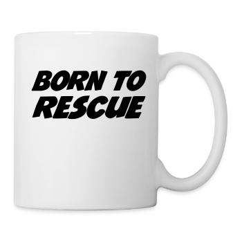 Erste Hilfe / Retter / Retterin / Arzt - Tasse - Weiß - Rechts