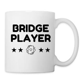 Bridge Card game Kartenspiel Jeu de cartes - Mug - white - Right
