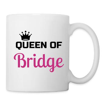 Bridge Card game Kartenspiel Jeu de cartes - Mug - white - Right