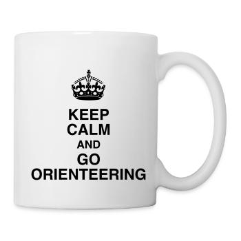 Orienteering / Orienteer / Orientierungslauf - Tasse - Weiß - Rechts