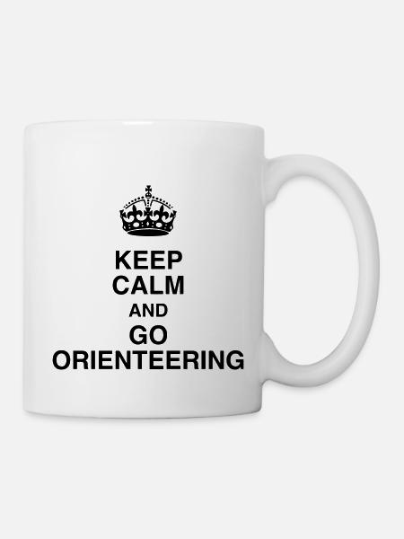 Orienteering / Orienteer / Course d'Orientation - Mug blanc - blanc