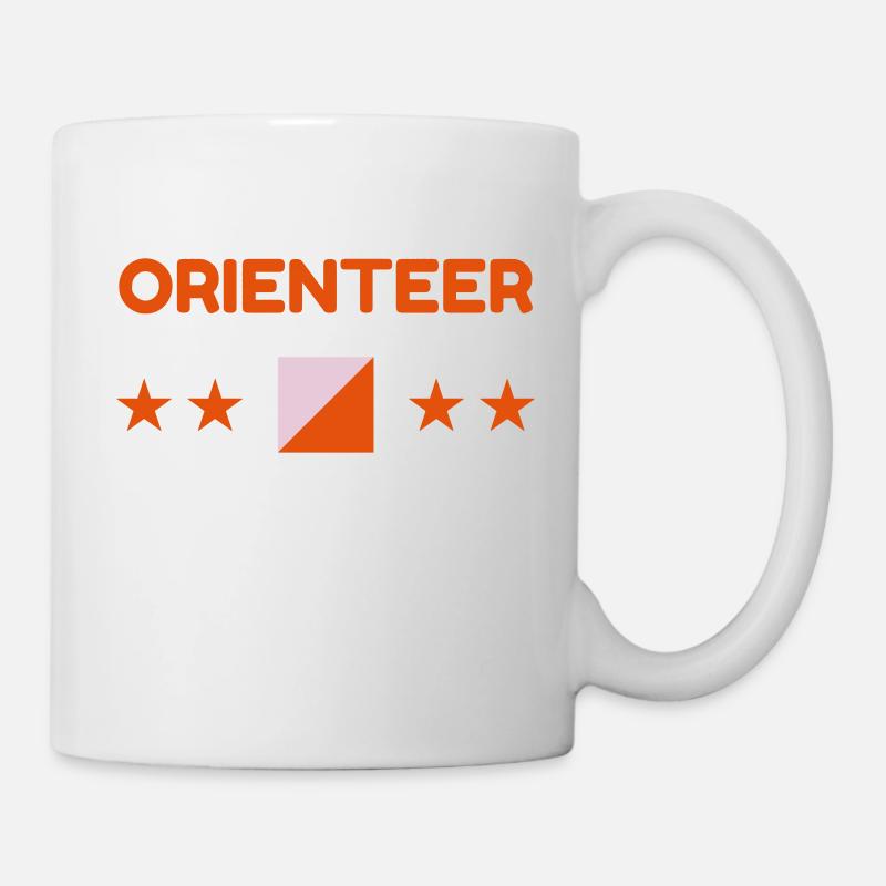 Orienteering / Orienteer / Course d'Orientation - Mug blanc - blanc