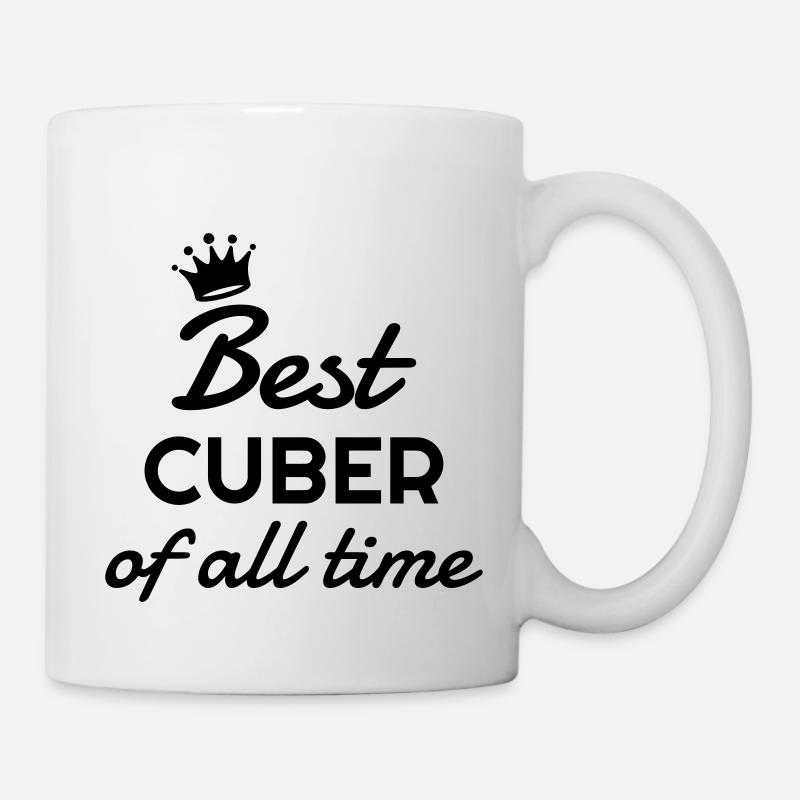 Cubing / Cube / Cuber / Speedcubing - Mug blanc - blanc