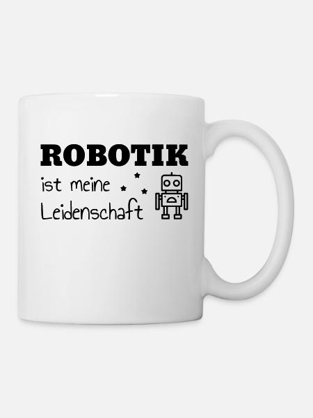 Robotik / Roboter / Robot / Robotics - Tasse - Weiß