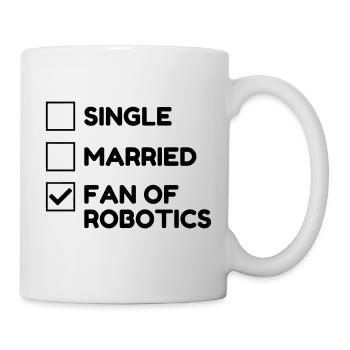 Robotik / Roboter / Robot / Robotics - Tasse - Weiß - Rechts