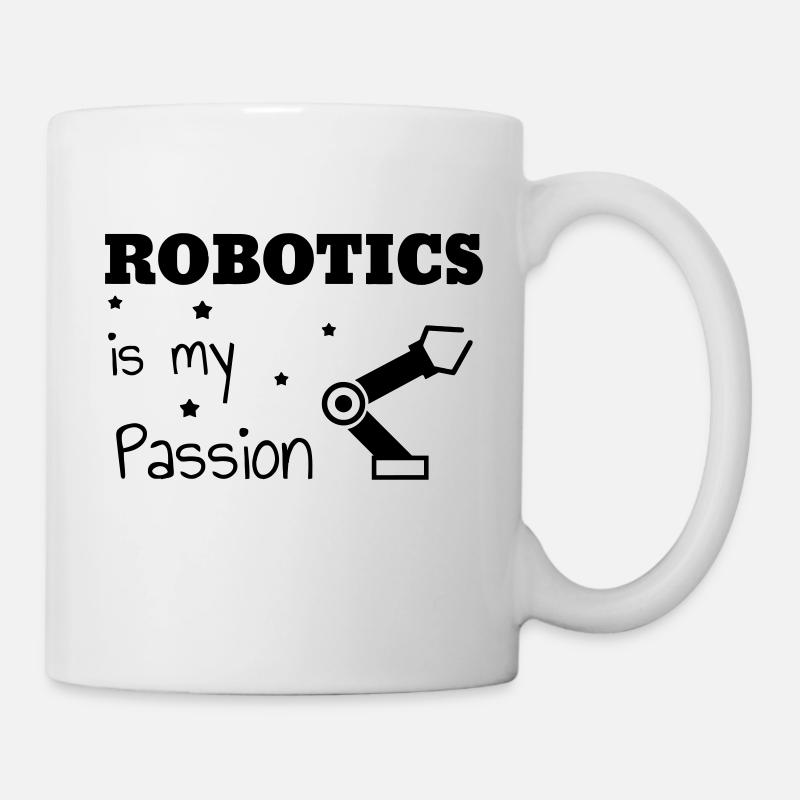 Robotik / Roboter / Robot / Robotics - Tasse - Weiß