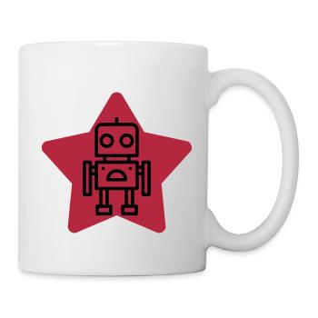 Robotik / Roboter / Robot / Robotics - Tasse - Weiß - Rechts