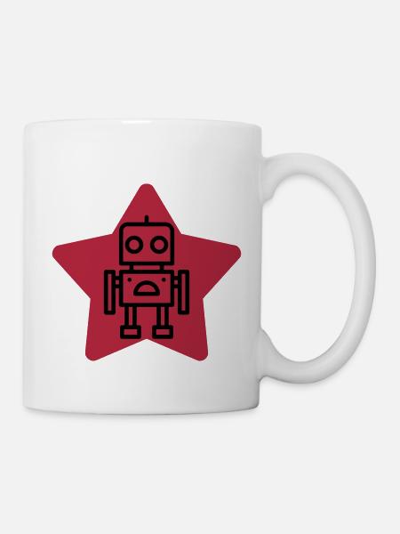 Robotics Robot Robotik Robotique Roboter - Mug - white