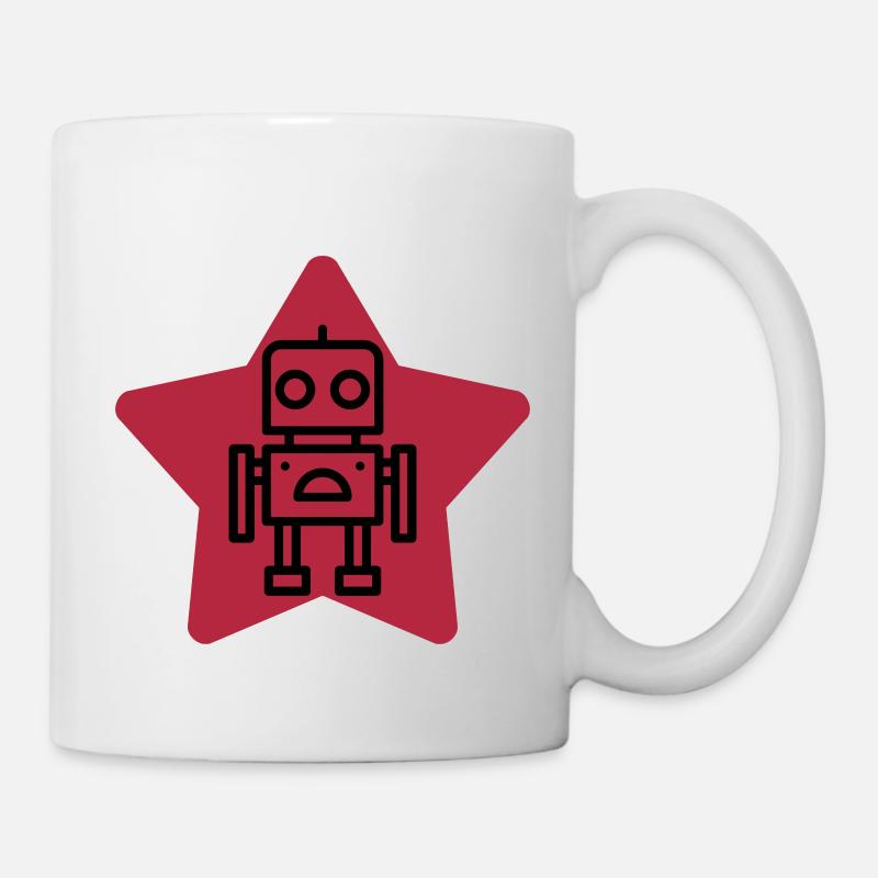 Robotics Robot Robotik Robotique Roboter - Mug - white