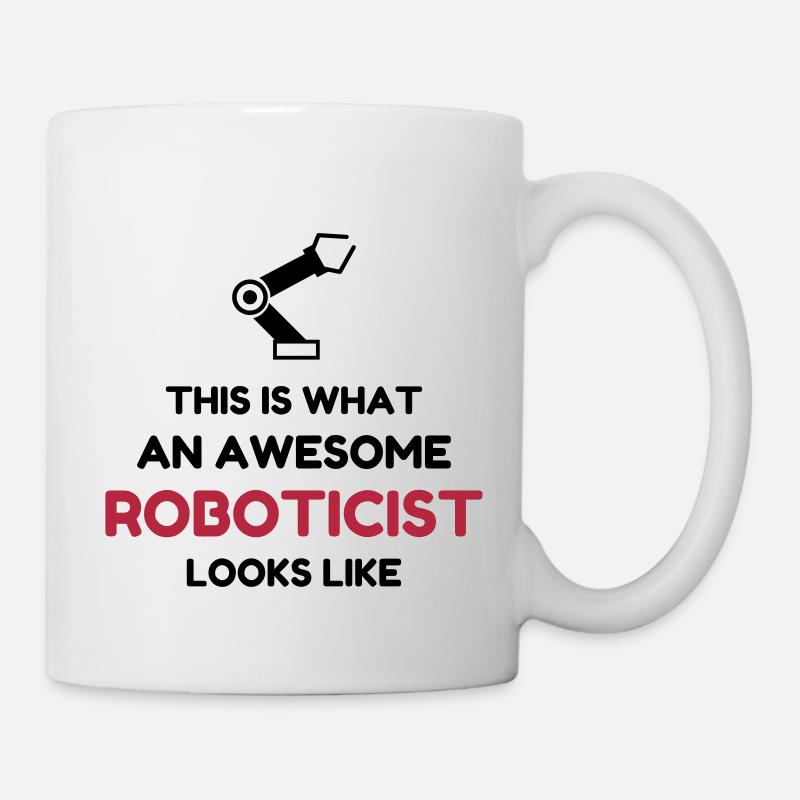 Robotik / Roboter / Robot / Robotics - Tasse - Weiß