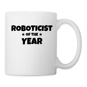 Robotik / Roboter / Robot / Robotics - Tasse - Weiß - Rechts