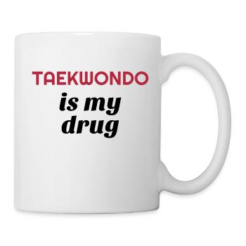 Taekwondo Taekwondoin Tae-Kwon-Do Tae Kwon Do - Tasse - Weiß - Rechts