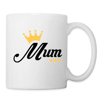 Mum / Mom / Baby / Mummy / Mother's day / Birth - Mug - white - Right