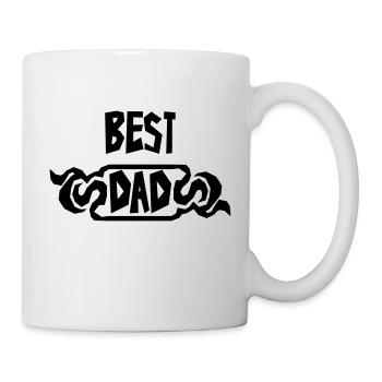 Papa Fête des Pères Naissance Bébé Anniversaire - Mug blanc - blanc - Droite