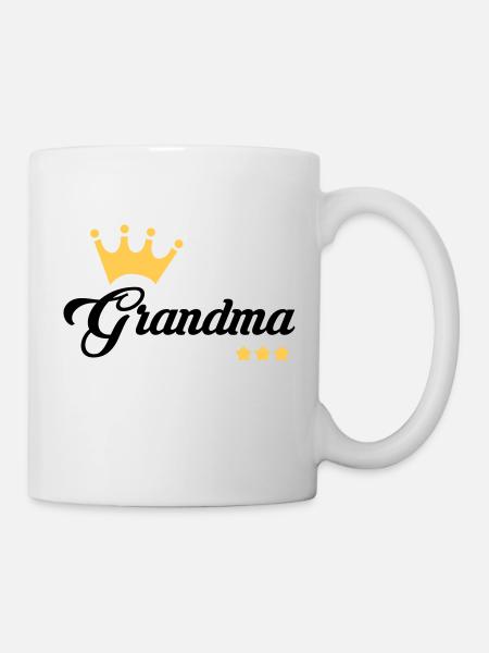 Mamie / Mamy / Grand Mere / Grand-Mère / Bébé - Mug blanc - blanc