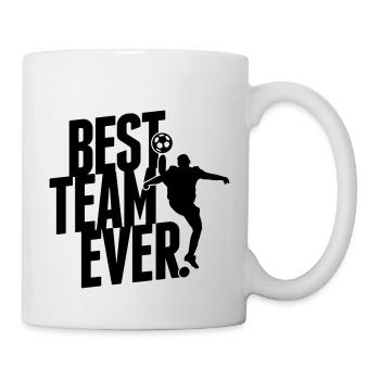 Best team ever - soccer soccer player team - Mug - white - Right