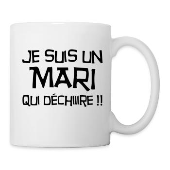 Marriage Wedding Husband Mari Love Mariage Ehemann - Mug - white - Right