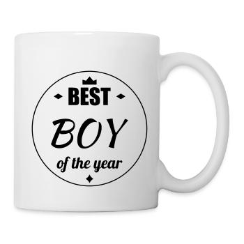 Boy Garçon Baby Junge Son Fils Sohn Bébé Birth - Mug - white - Right
