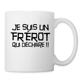 Bruder Brother Baby Geburtstag Geburt Familie - Tasse - Weiß - Rechts