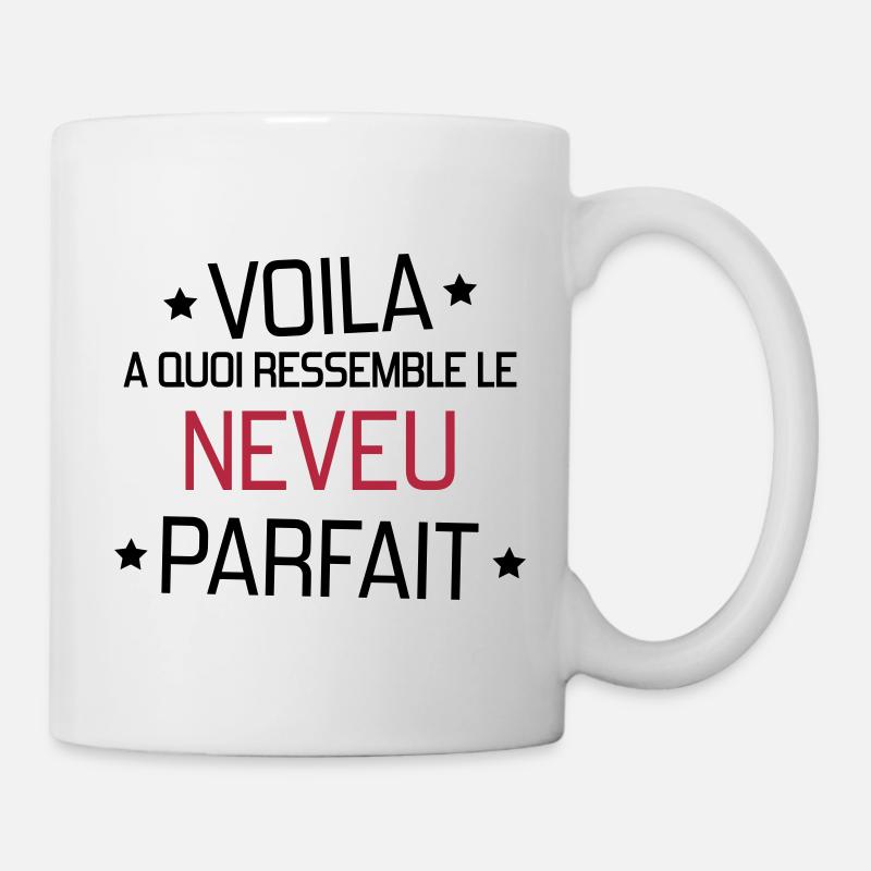 Nichte / Neffe / Onkel / Tante - Tasse - Weiß