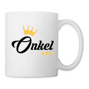 Onkel / Tante / Vetter / Cousin / Kusine - Tasse - Weiß - Rechts