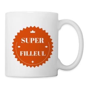 Parrain / Marraine / Filleule / Filleul - Mug blanc - blanc - Droite