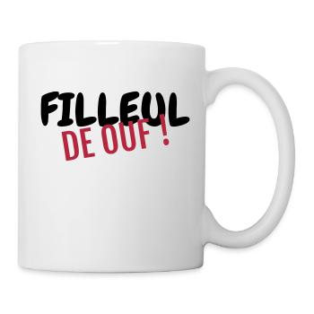 Parrain / Marraine / Filleule / Filleul - Mug blanc - blanc - Droite
