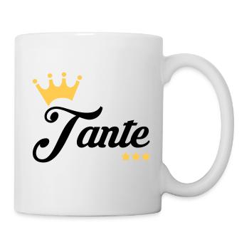 Aunt Aunty Tante Tata Baby Bébé Birth - Mug - white - Right