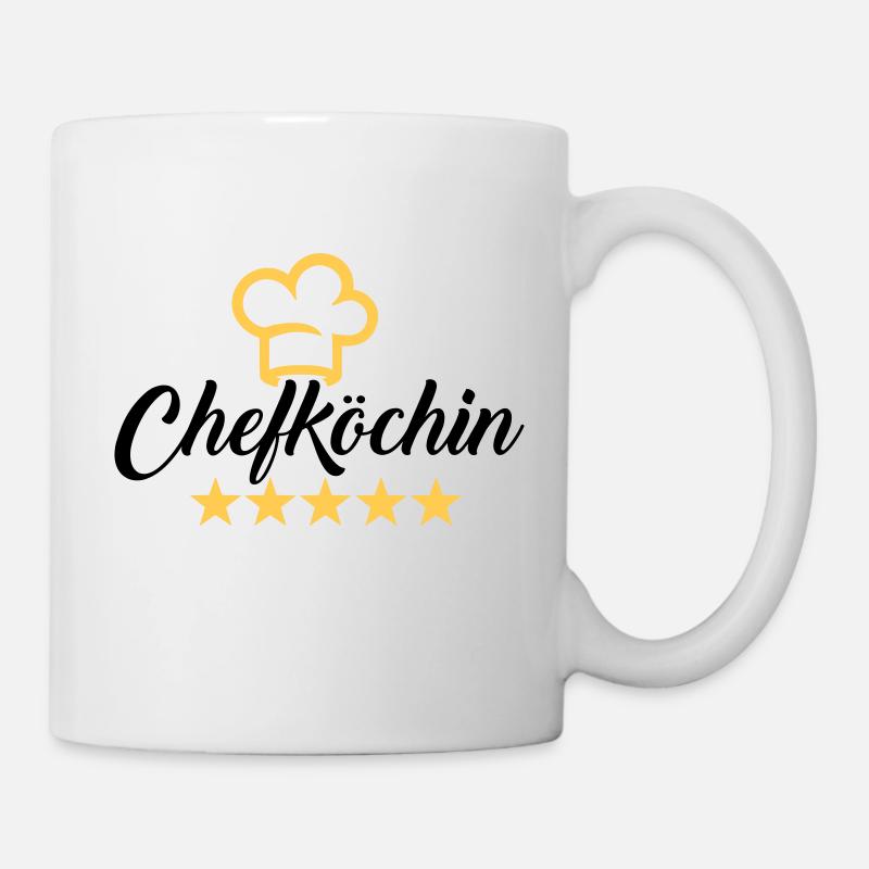 Chefköchin - Tasse - Weiß
