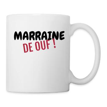 Parrain / Marraine / Filleule / Filleul - Mug blanc - blanc - Droite