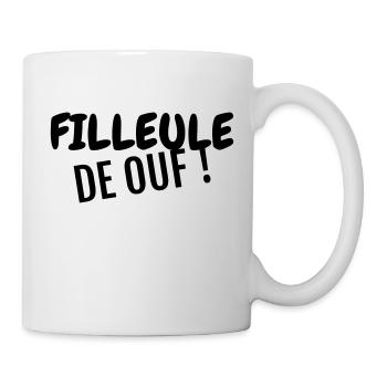 Parrain / Marraine / Filleule / Filleul - Mug blanc - blanc - Droite