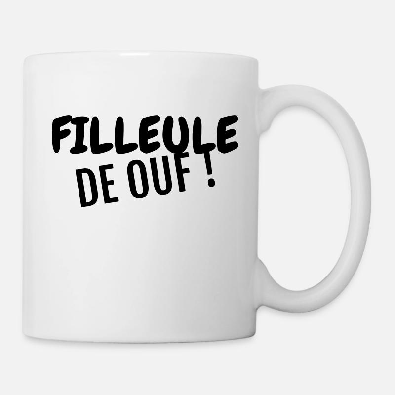 Parrain / Marraine / Filleule / Filleul - Mug blanc - blanc