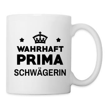 Schwägerin - Sister in law - Belle Soeur - Baby - Mug - white - Right