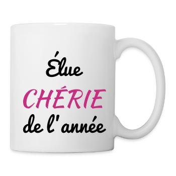 Amour / Saint Valentin / Coeur / Bébé / Love - Mug blanc - blanc - Droite