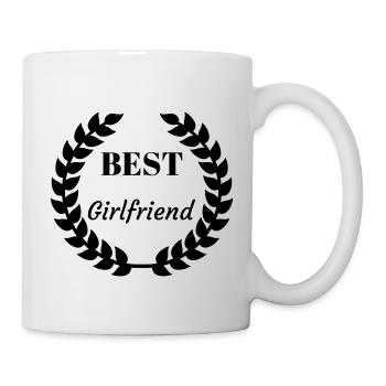 Girlfriend Love Liebe Amour Wife Valentine - Mug - white - Right